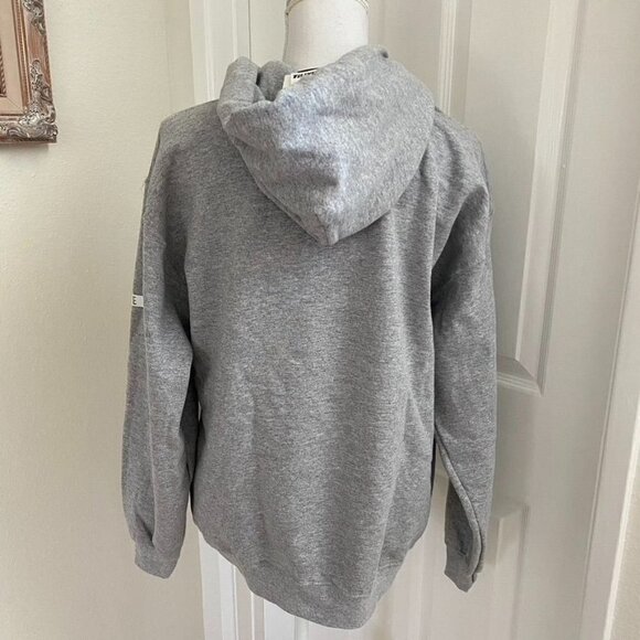 NEFF X Mickey Slash Unisex Hoodie Sz Med Heather Grey Disneyland - Picture 9 of 10